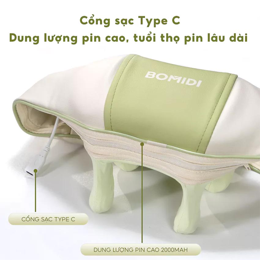 Máy Massage Cổ Vai Gáy Bomidi MP2 Lite 7