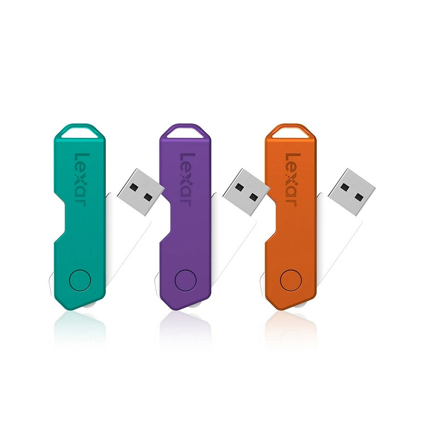 Combo USB 2.0 Lexar JumpDrive TwistTurn2 64GB (LJDTT2X064G-B3NNG)