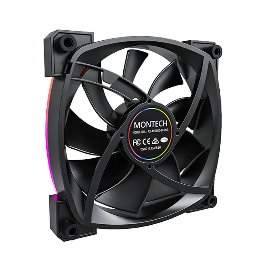 Fan Case Tản Nhiệt MONTECH AX 140 PWM BLACK 3