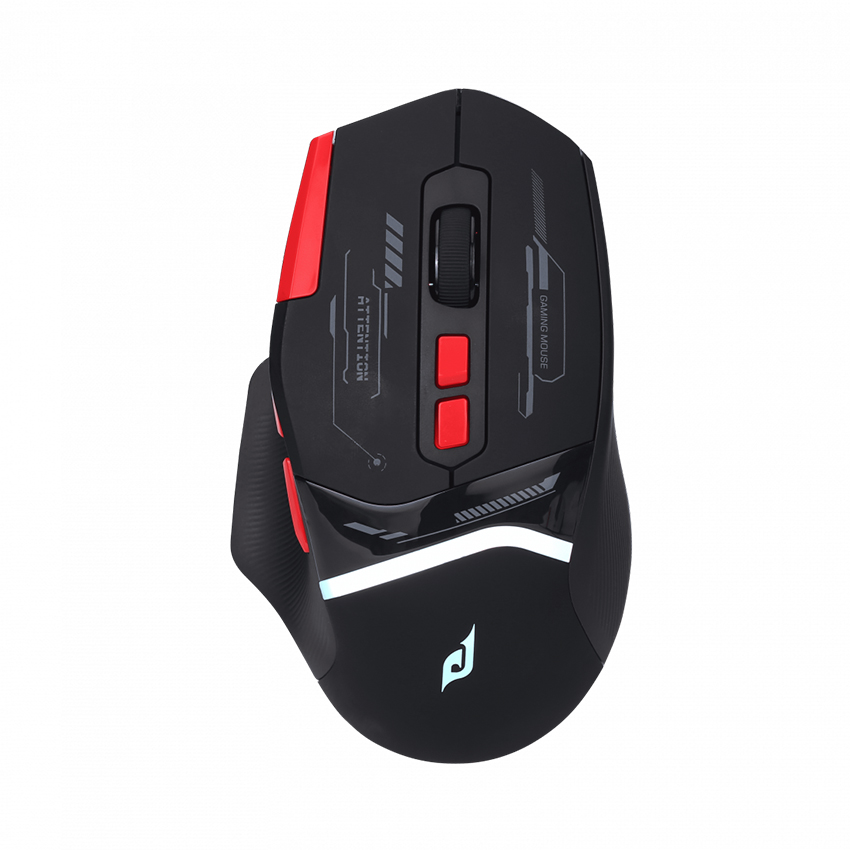 Chuột gaming không dây Edra EM631W - Màu Đen