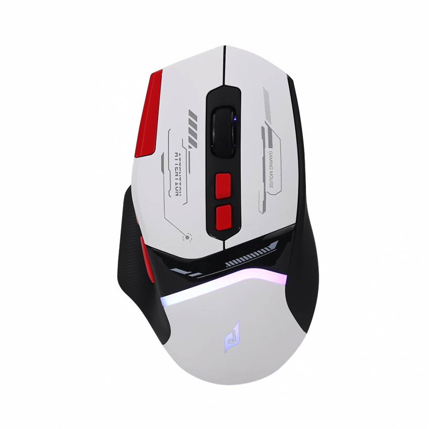 Chuột gaming không dây Edra EM631W - Màu Trắng