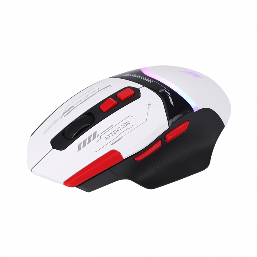 Chuột gaming không dây Edra EM631W - Màu Trắng 4