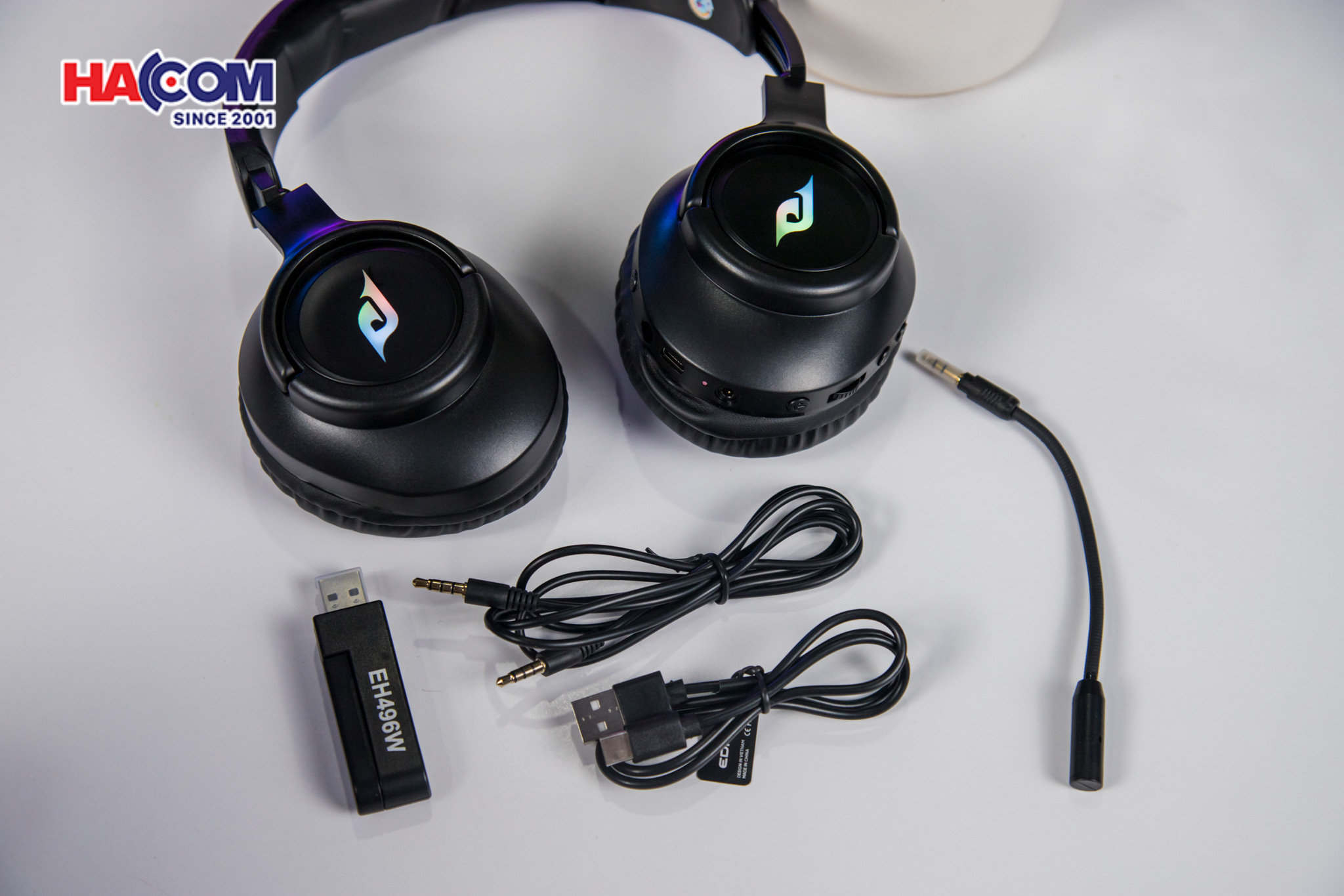 Tai nghe không dây Gaming EDRA EH496W (Black) 9