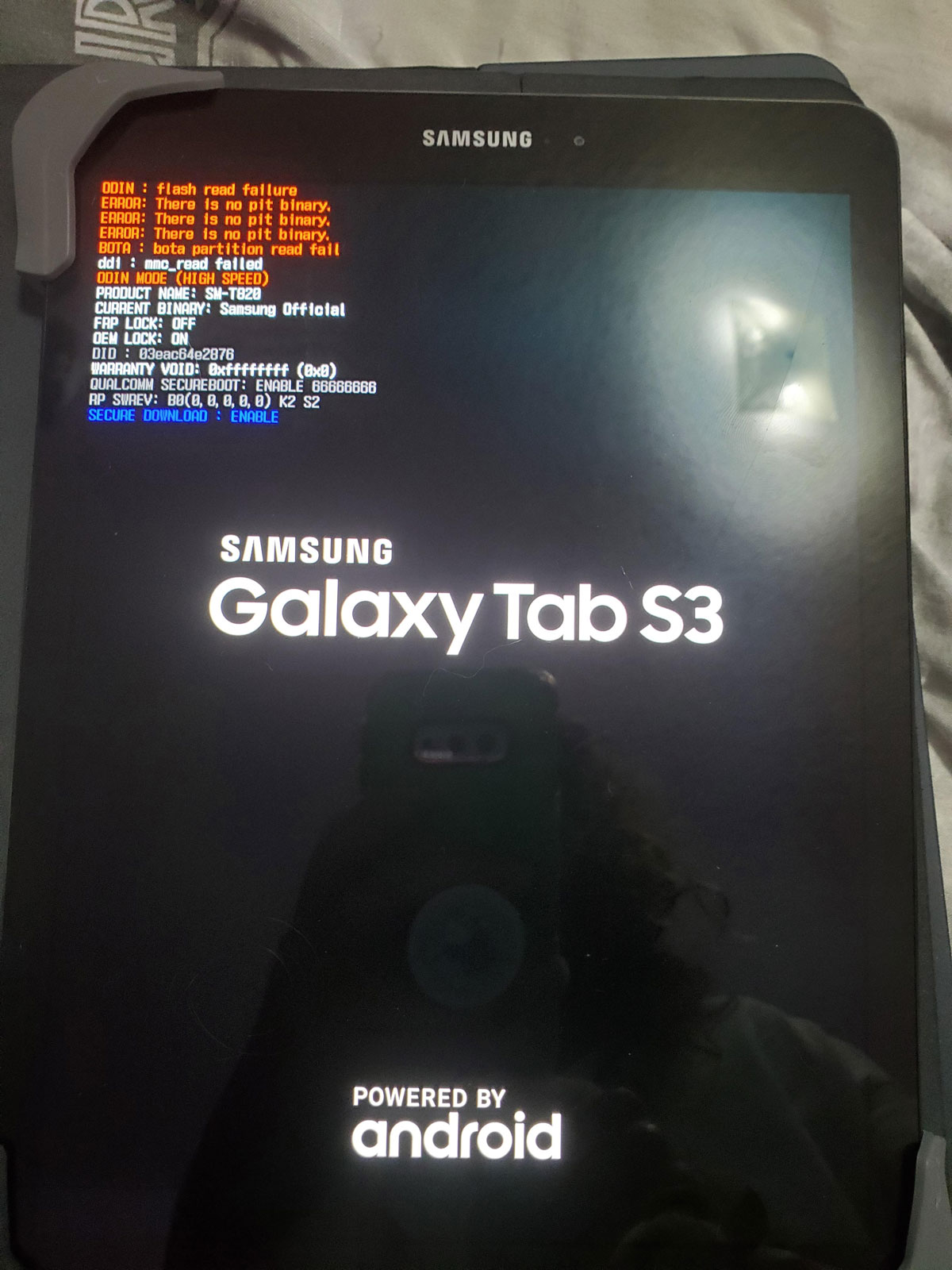 nguyen nhan may tinh bang samsung khong len nguon va cach khac phuc hacom 2