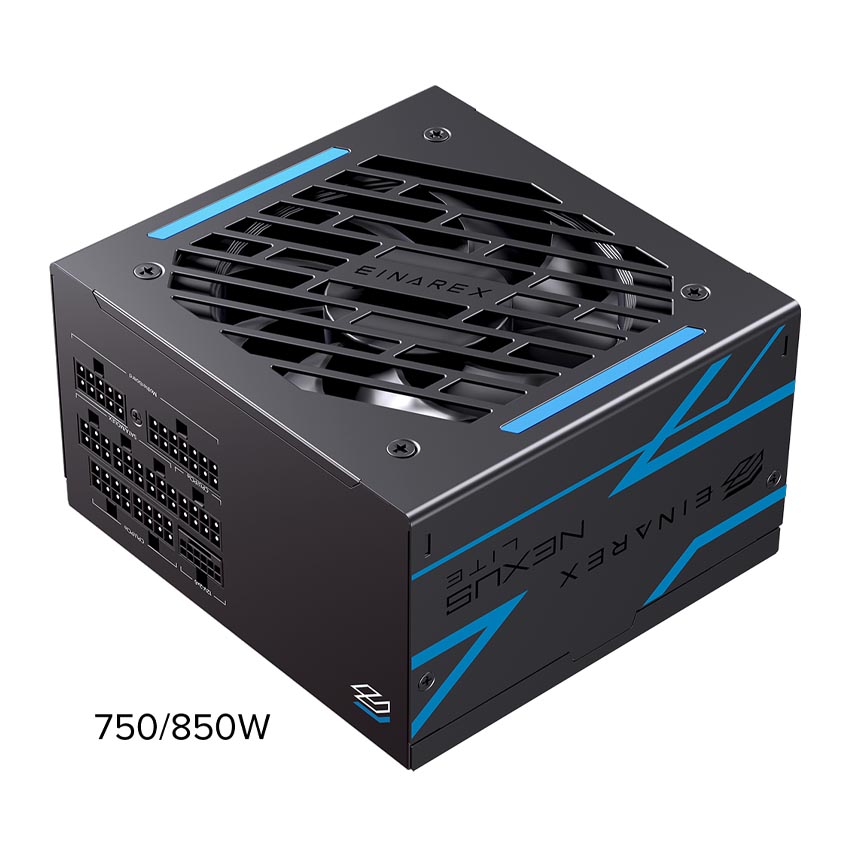 Nguồn máy tính EINAREX AXIS NEXUS Lite 850W (CYBENETICS Gold/PCIE5/Full Modular) chính hãng