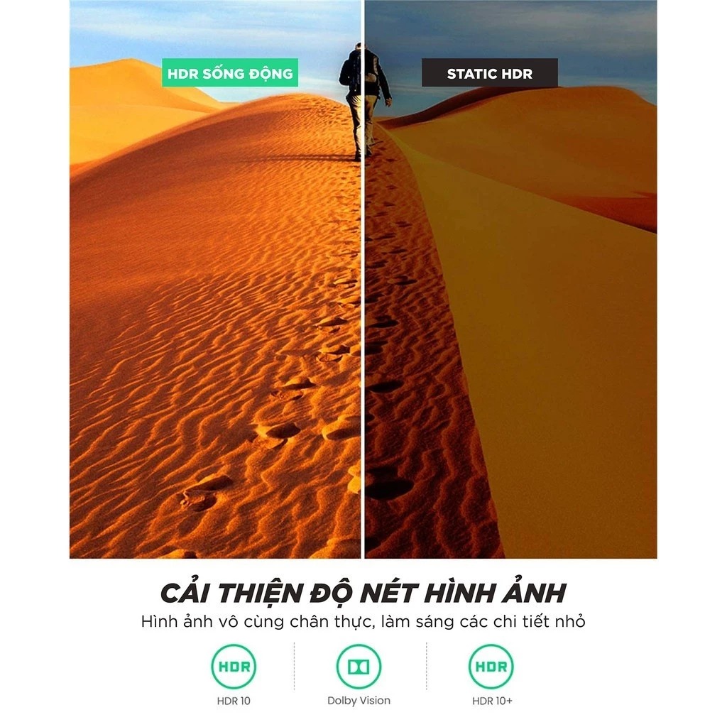 Cáp HDMI 2.1 8K@60Hz ,4K@120Hz Tốc Độ 48Gbps HDR Dài 1.8M Anker A8742 - Hình 6