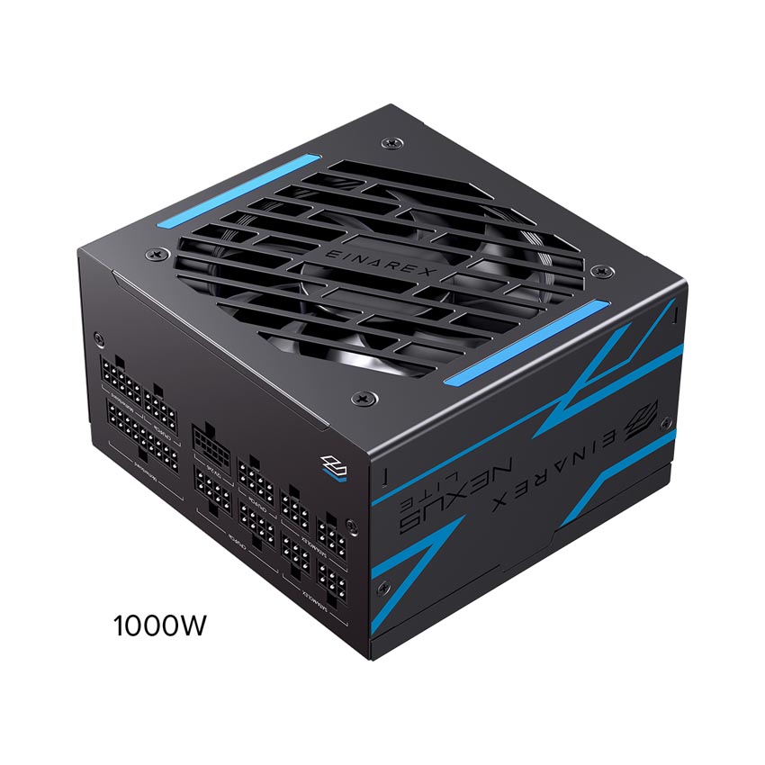 Nguồn máy tính EINAREX AXIS NEXUS Lite 1000W (CYBENETICS Gold/PCIE5/Full Modular) chính hãng