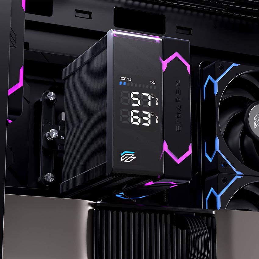 Tản nhiệt khí EINAREX GLIDE G100 Black - Hình 3