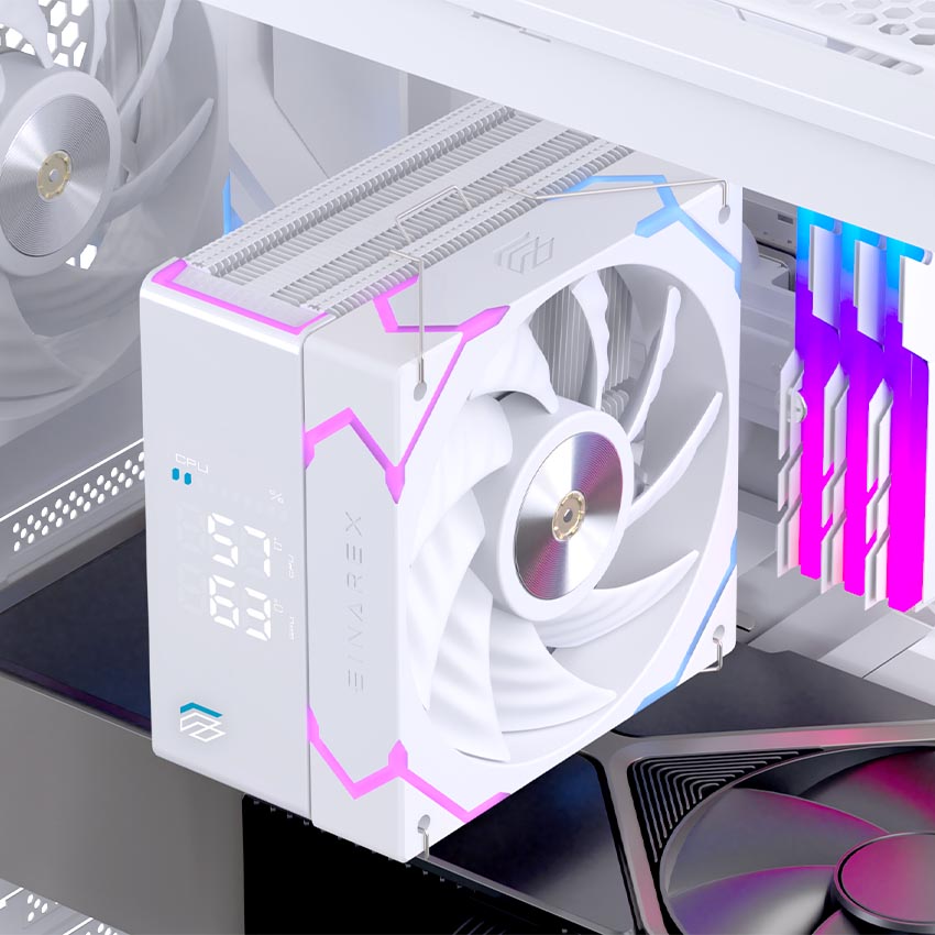 Tản nhiệt khí EINAREX GLIDE G100 White - Hình 6