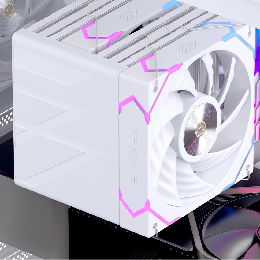 Tản nhiệt khí EINAREX VENTUS V300 White - Hình 6