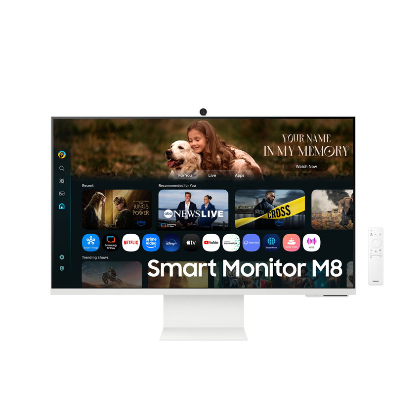 Màn hình thông minh Samsung Vision AI M8 M80F LS32FM803UEXXV (32 inch/UHD/VA/60Hz/4ms/loa)
