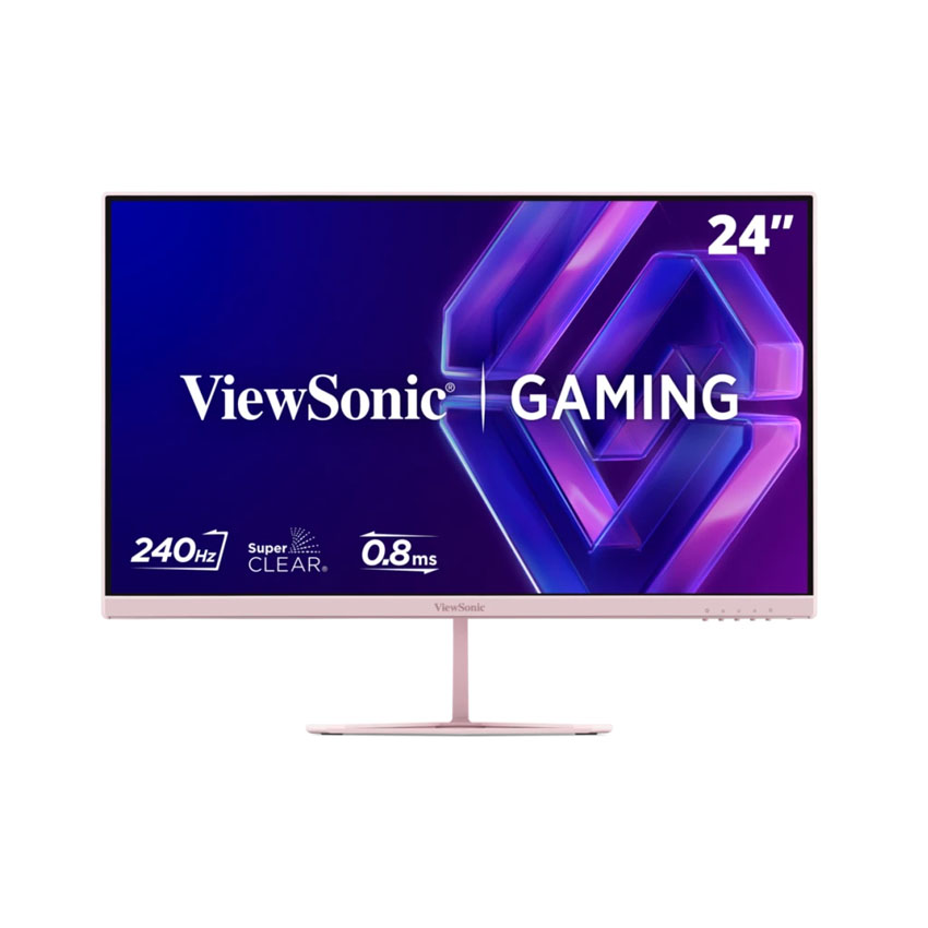 Màn hình ViewSonic VX24G30-PK (23.8 inch/FHD/IPS/240Hz/0.8ms/pink) chính hãng