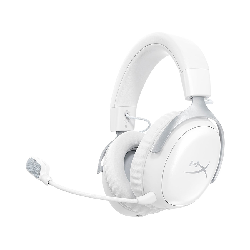 Tai Nghe Gaming HyperX Cloud III S Wireless (White)(AX6G1AA)