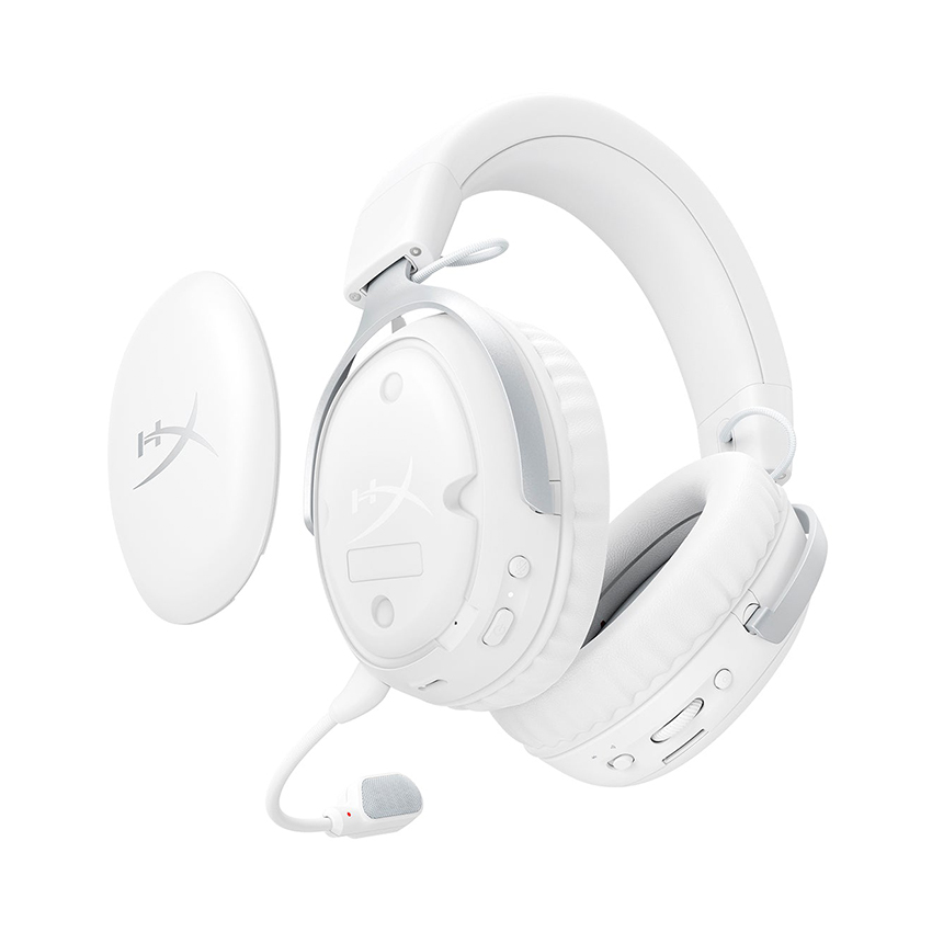 Tai Nghe Gaming HyperX Cloud III S Wireless (White)(AX6G1AA) - Hình 3