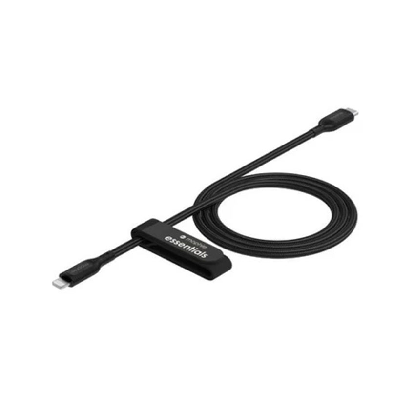 Cáp USB-C to Lightning mophie Essentials 1M Black - 409912244 - Hình 3