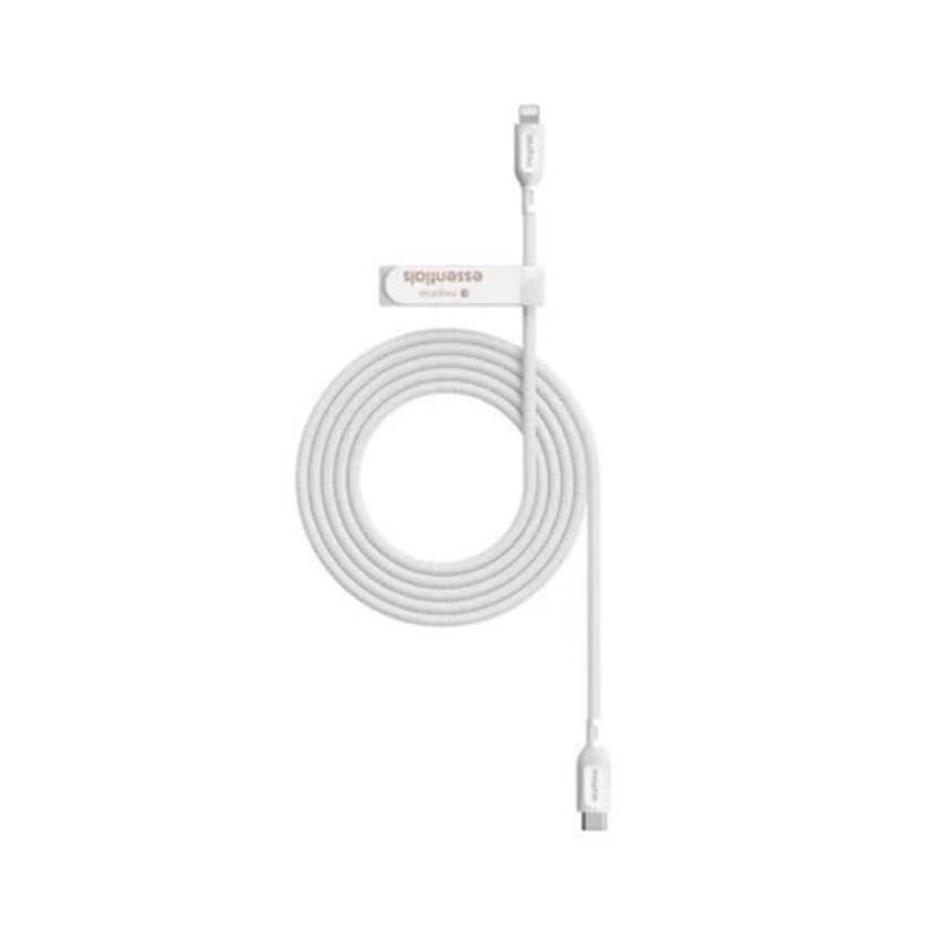 Cáp USB-C to Lightning mophie Essentials 2M White - 409912195 - Hình 2
