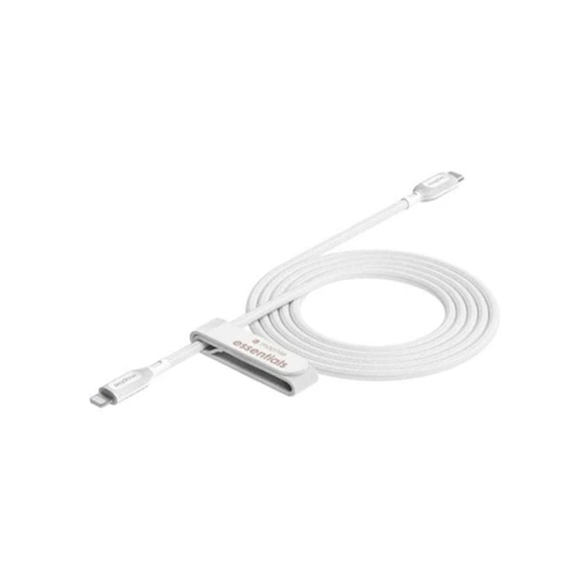 Cáp USB-C to Lightning mophie Essentials 2M White - 409912195 - Hình 3