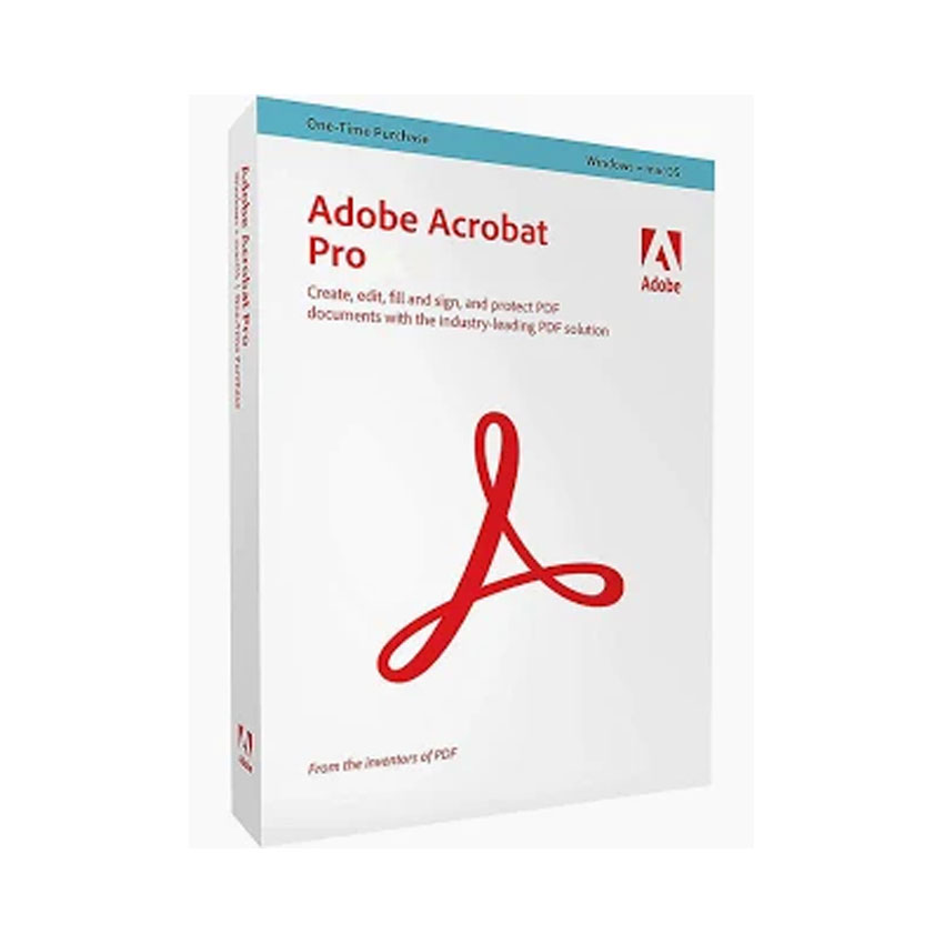 Phần mềm Adobe Acrobat Pro for teams ALL Multiple Platforms Multi Asian Languages Team Licensing Subscription New 12 months - 65304470CA02A12 (12 tháng) chính hãng