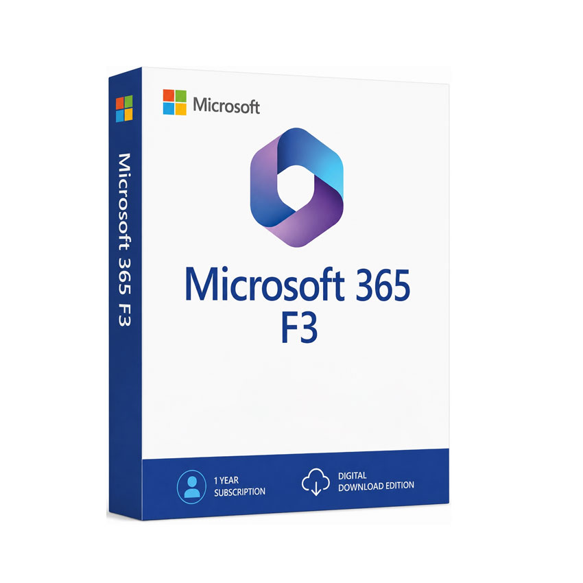 Phần mềm Microsoft Office 365 F3 (no Teams) chính hãng