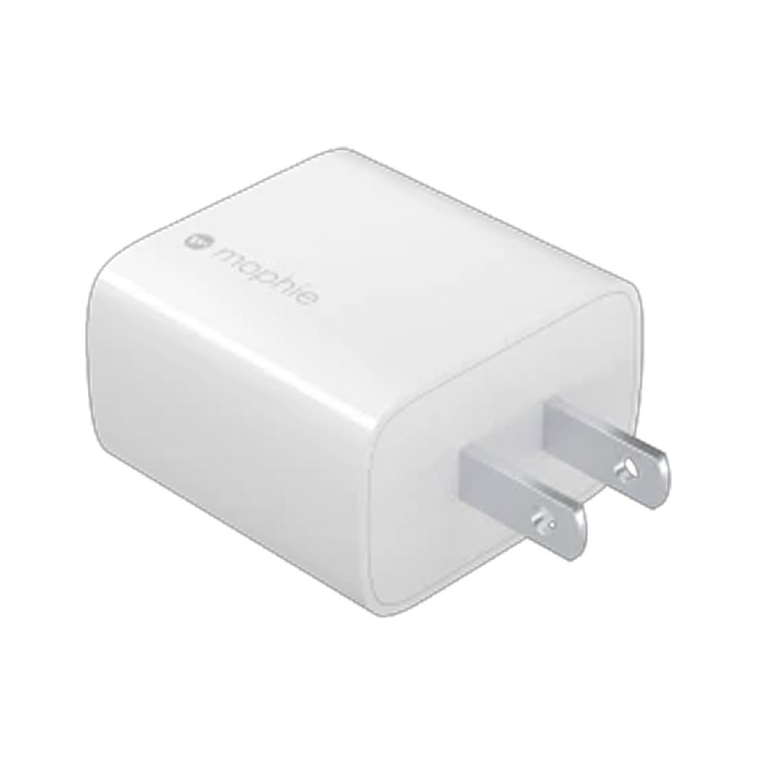 Sạc mophie Essentials PD 30W USB-C GaN White - 409915634 chính hãng