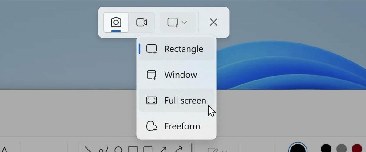 4 che do chup man hinh bang snipping tool HACOM 7