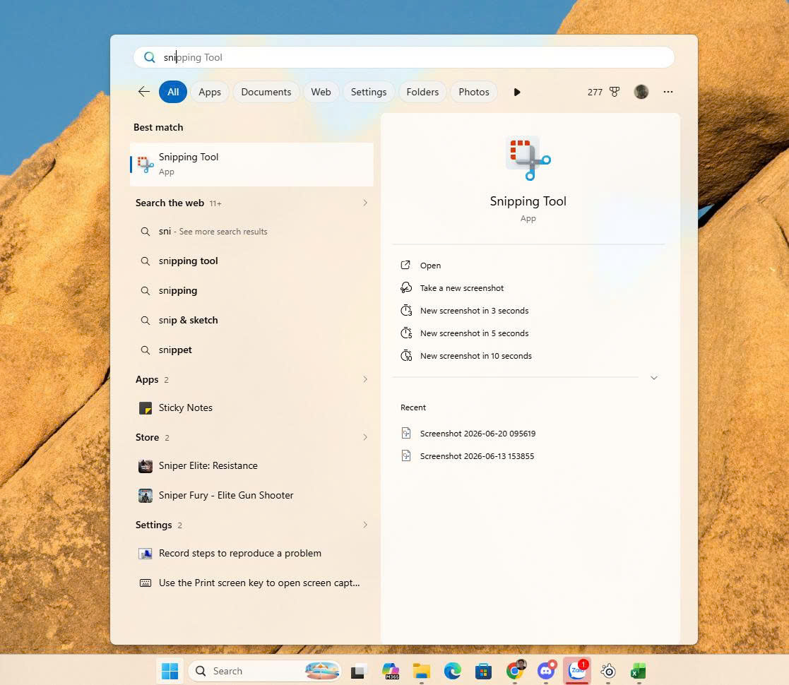 quay man hinh may tinh bang snipping tool HACOM 1a