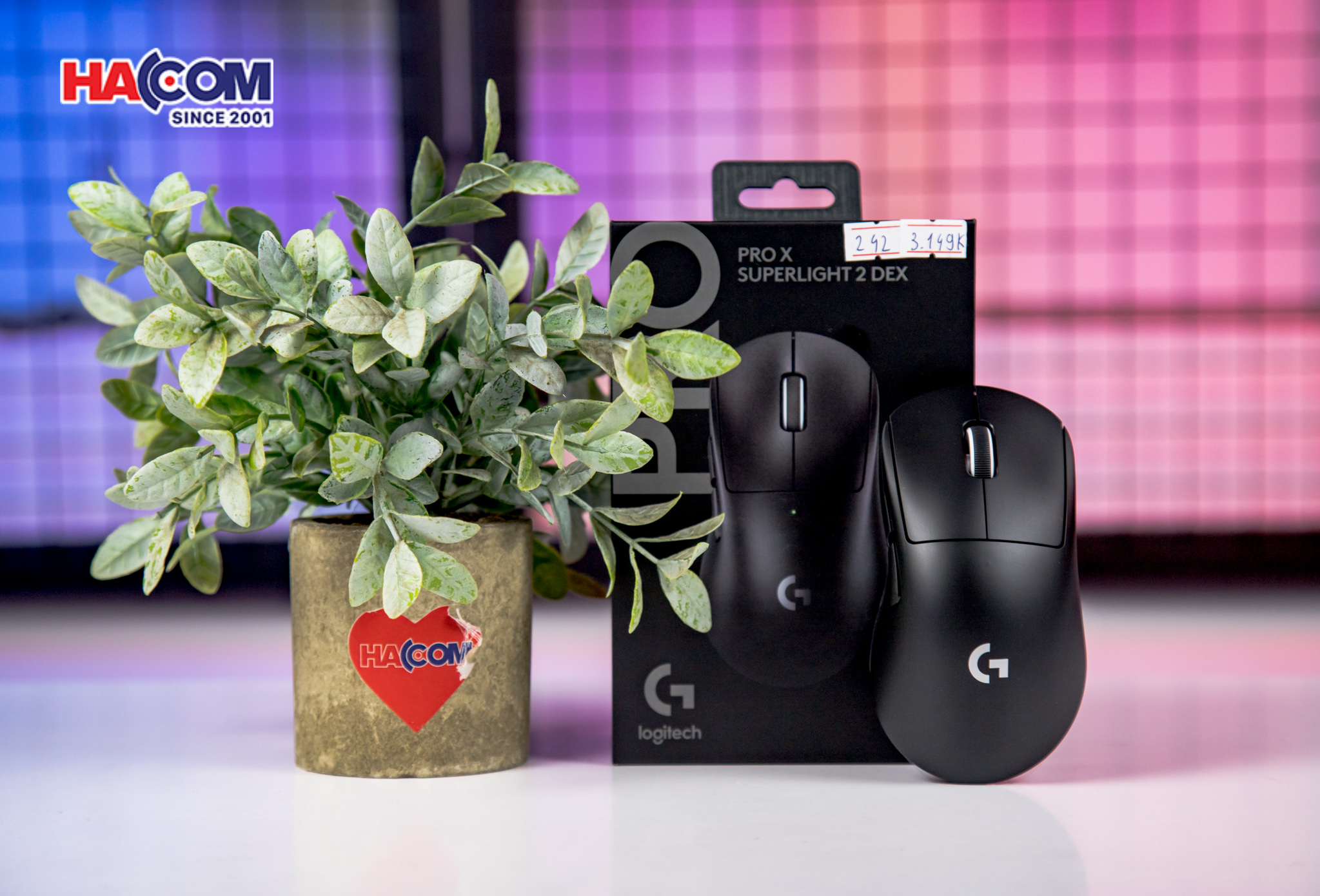 Chuột Gaming không dây Logitech Pro X SuperLight 2 DEX Lightspeed Đen 10