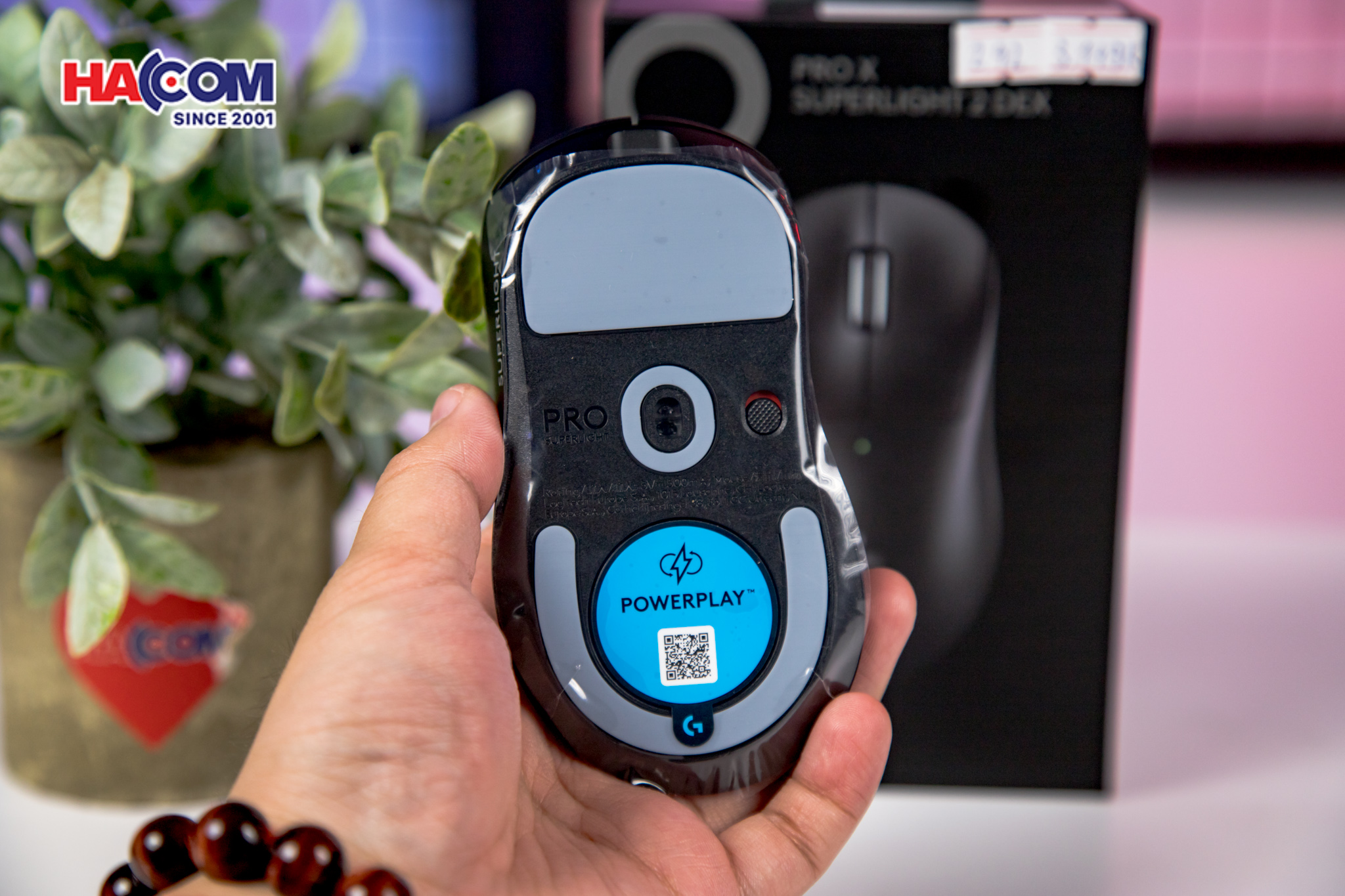 Chuột Gaming không dây Logitech Pro X SuperLight 2 DEX Lightspeed Đen 11