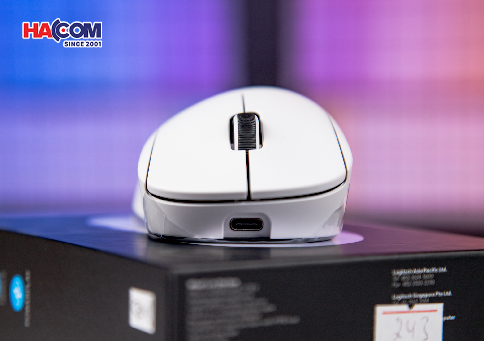 Chuột Gaming không dây Logitech Pro X SuperLight 2 DEX Lightspeed Trắng 16