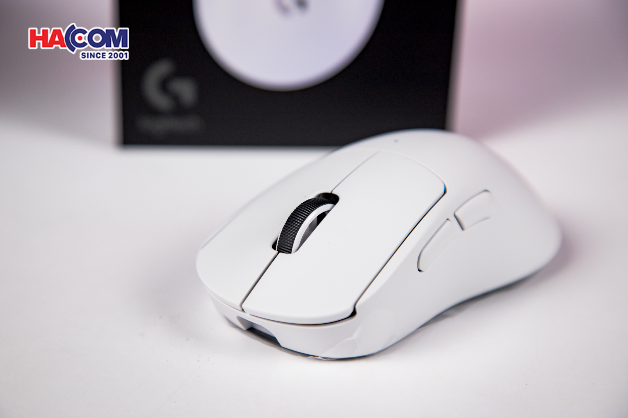 Chuột Gaming không dây Logitech Pro X SuperLight 2 DEX Lightspeed Trắng 10