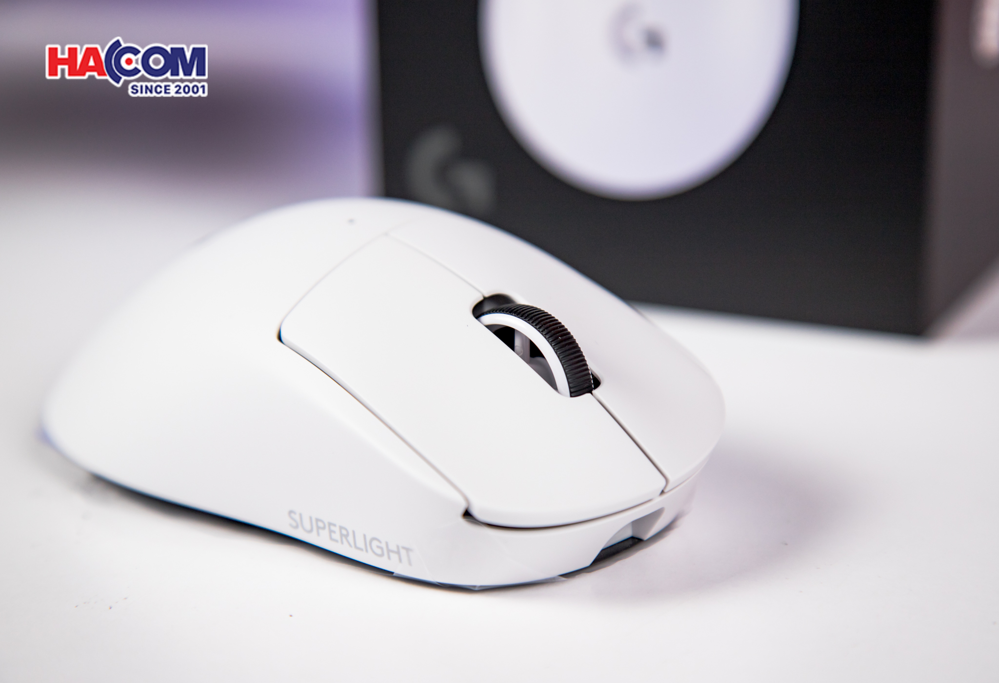 Chuột Gaming không dây Logitech Pro X SuperLight 2 DEX Lightspeed Trắng 14