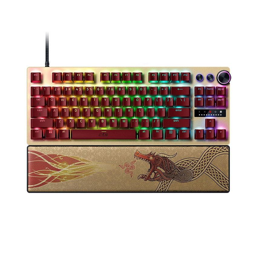 Bàn phím Razer Huntsman V3 Pro Tenkeyless - Counter-Strike 2 Edition