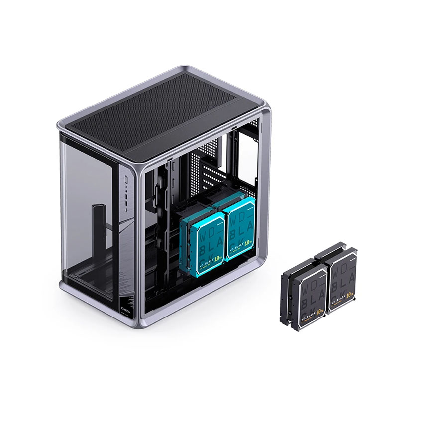 Vỏ case JONSBO BO400CG (ATX/0 fan) - Hình 2