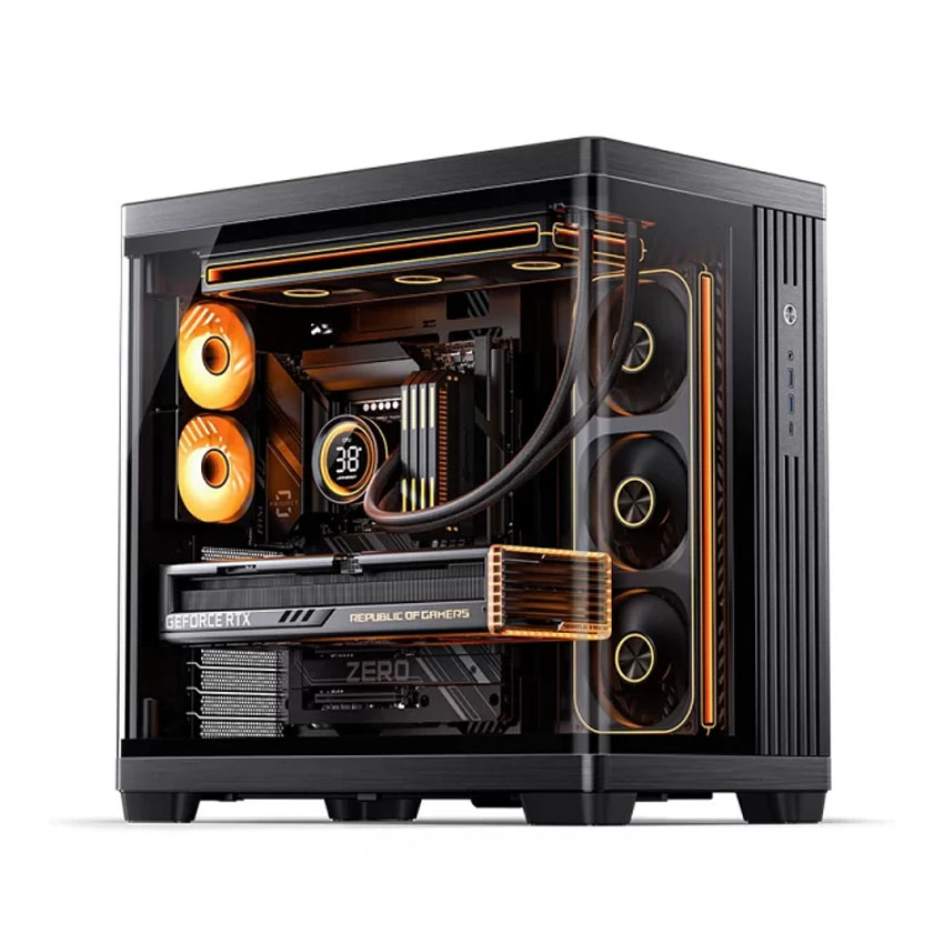 Vỏ case JONSBO TK-4 Black (ATX0 fan) 4