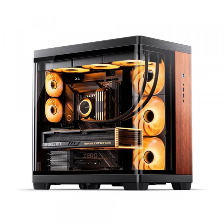 Vỏ case JONSBO TK-4 WOOD (ATX/0 fan) 5