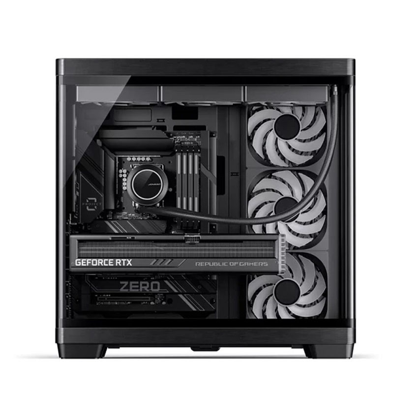 Vỏ case JONSBO TK-4 WOOD (ATX/0 fan) 3