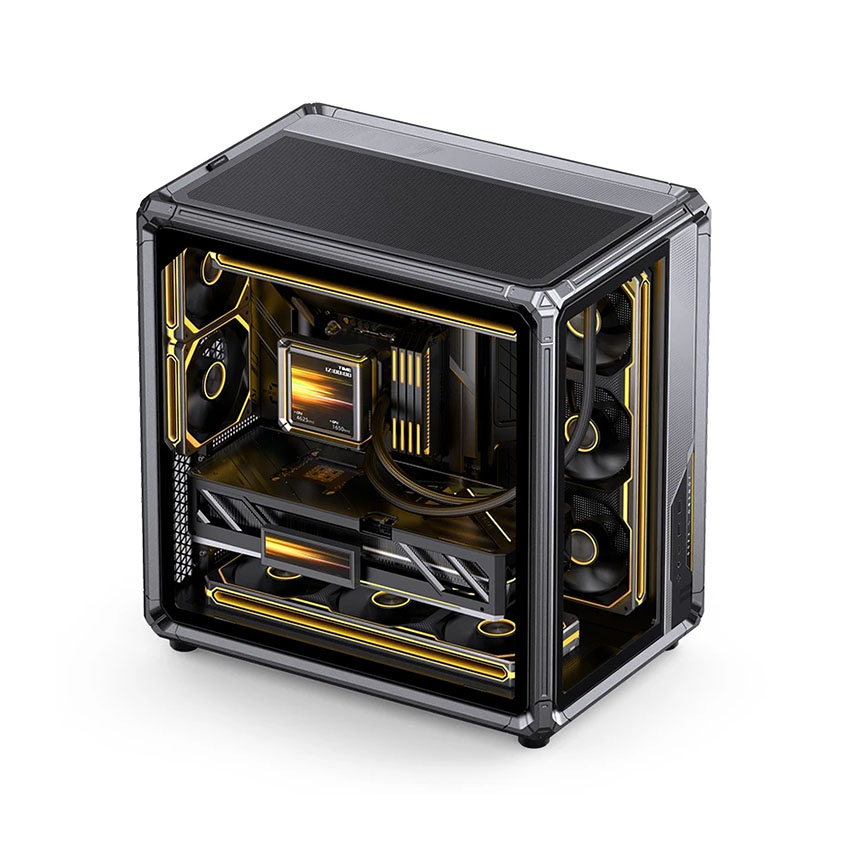 Vỏ case JONSBO X400 Gray (ATX/0 fan) 2