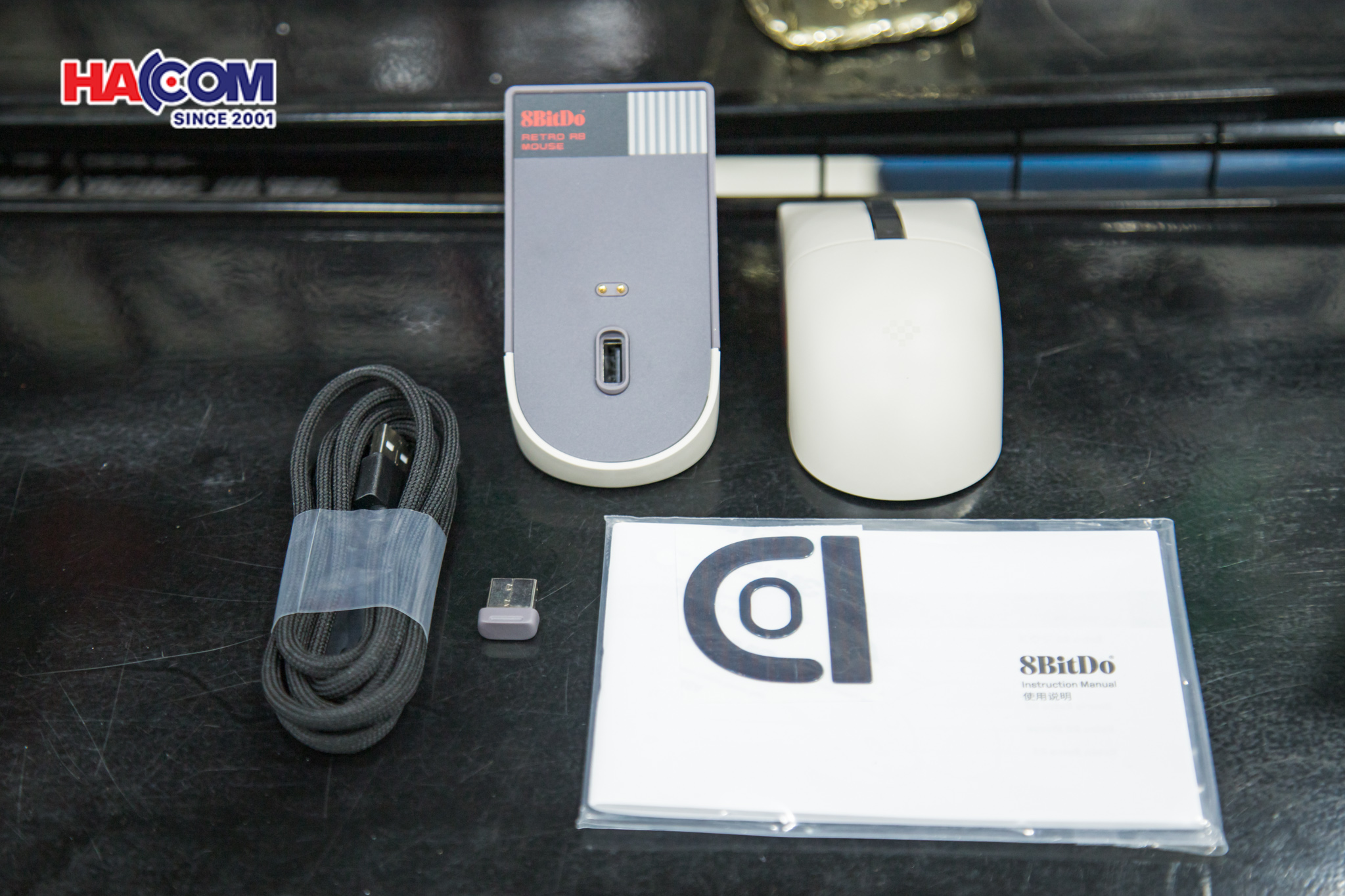 Chuột 8BitDo Retro R8 Mouse - N Edition 14