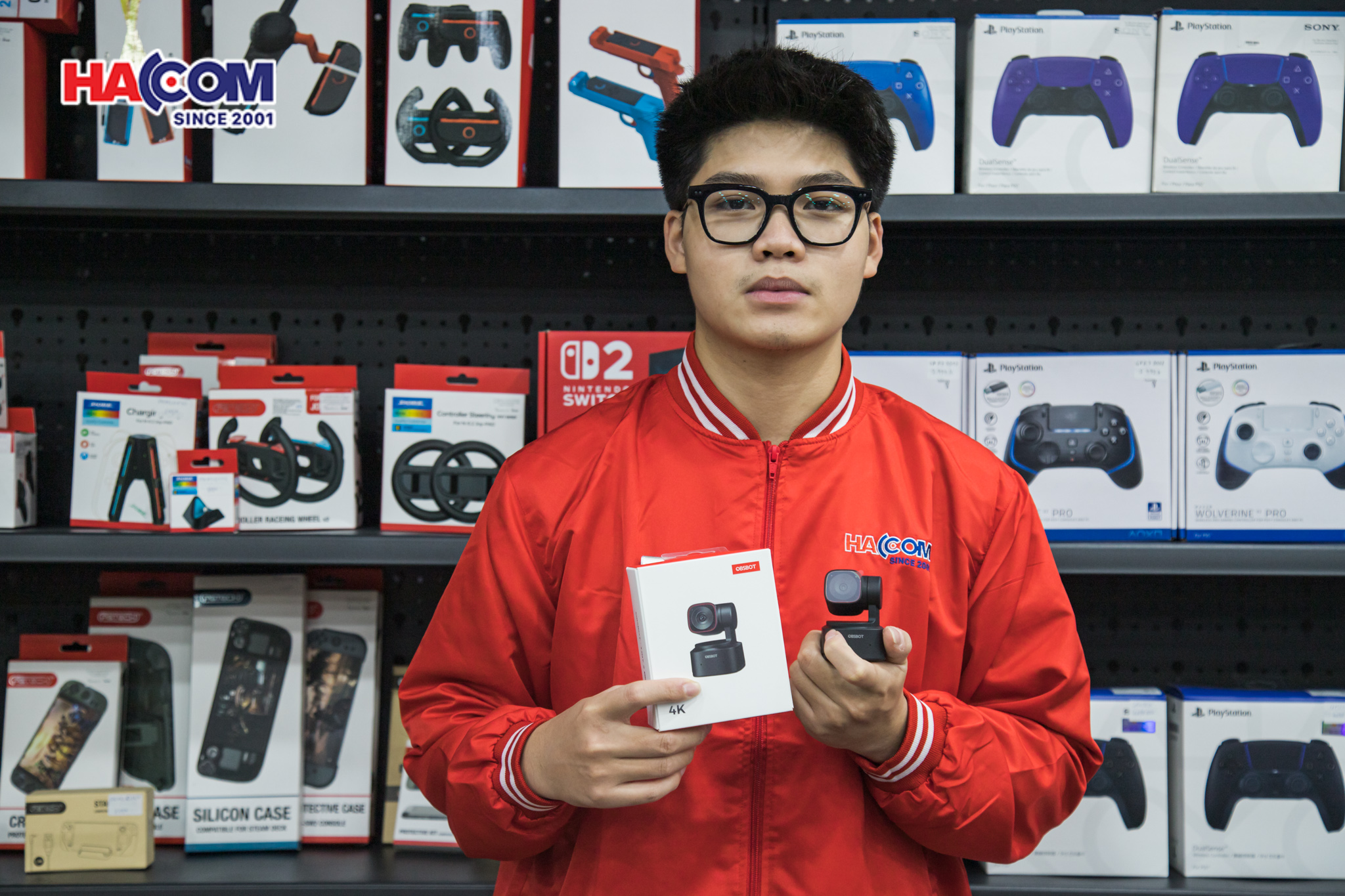 Webcam OBSBOT Tiny 2 Lite 5