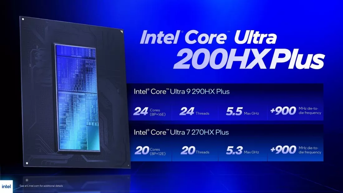 intel core ultra 200hx plus arrow lake