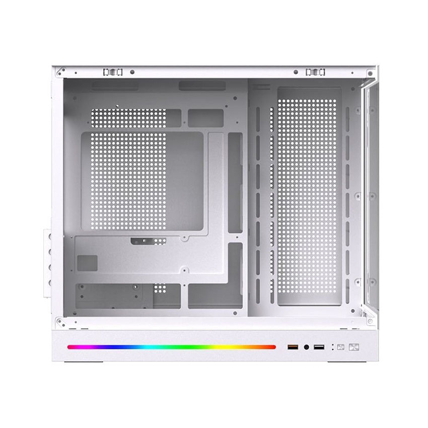 Vỏ case XIGMATEK Cloud M DGT Arctic (mATX/0 Fan/màn hình Digital) - Hình 3