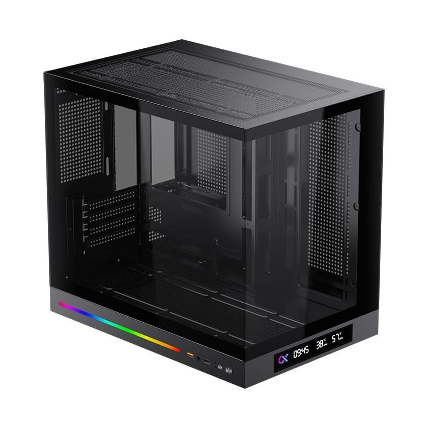 Vỏ case XIGMATEK Cloud M DGT (mATX/0 Fan/màn hình Digital) - Hình 4