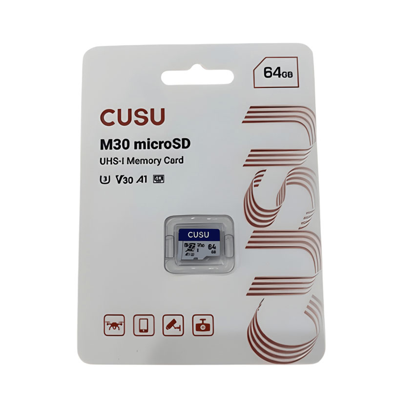 Thẻ nhớ Cusu 64G MicroSD U3 V30 M3064GB  - Hình 2
