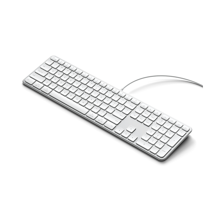 Bàn phím có dây Satechi Slim LX3 (Màu Bạc) - Hình 2