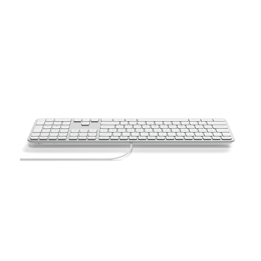 Bàn phím có dây Satechi Slim LX3 (Màu Bạc) - Hình 3