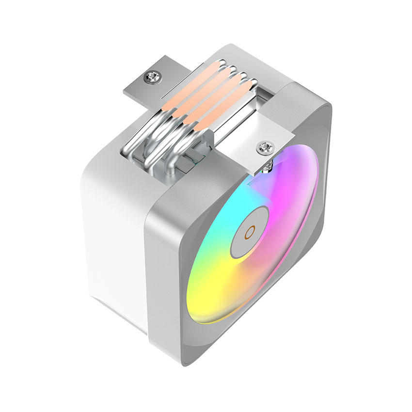 Tản nhiệt khí CPU OCYPUS Delta A40 EX WH ARGB (Hiển thị nhiệt độ, Led Matrix) - Hình 4