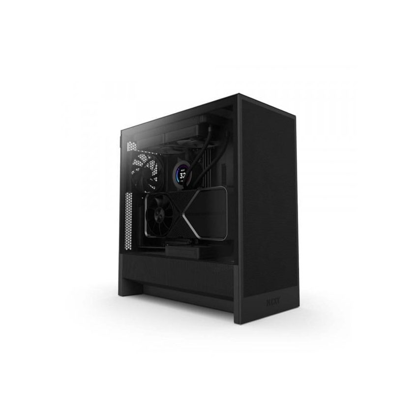 Vỏ Case NZXT H5 FLOW (V2) ALL BLACK (ATX/2 Fan) chính hãng