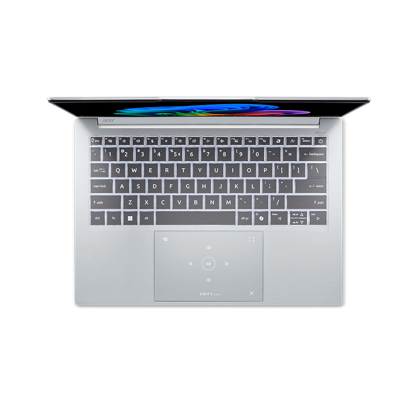 Acer Swift Go AI SFG14-I71-70RP được trang bị Intel Ultra X7 358H cùng AI Boost đạt 50 TOPS