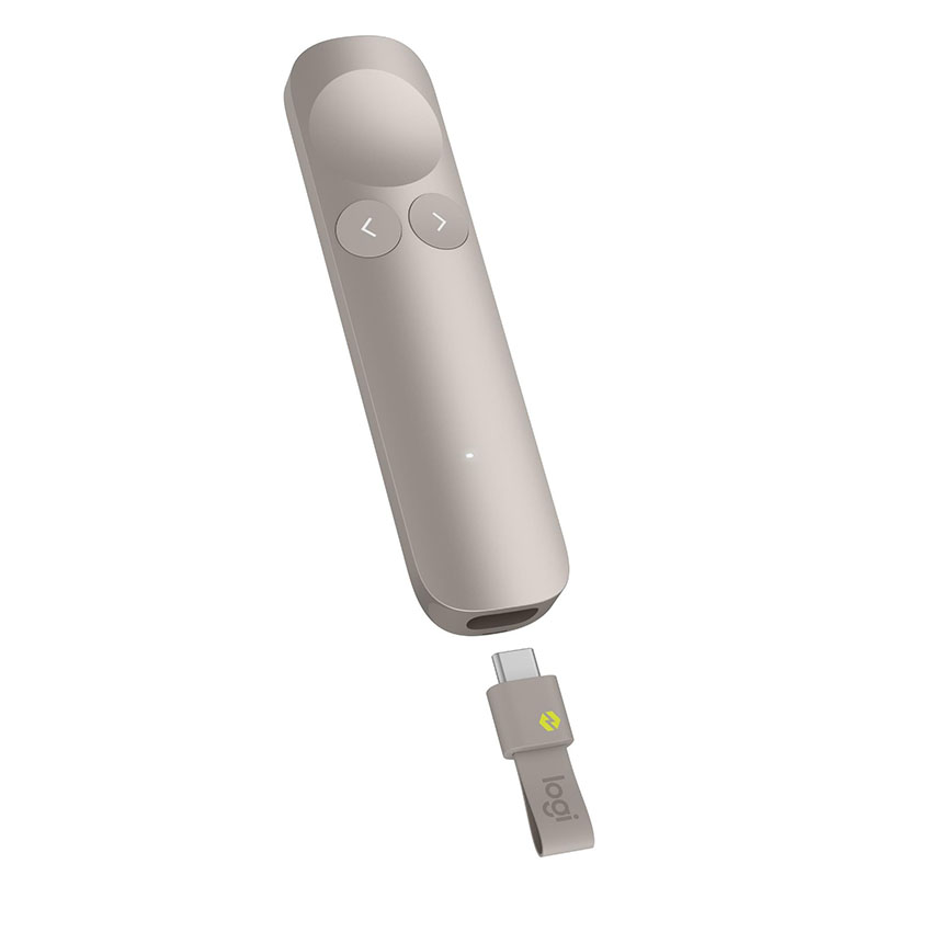 Bút trình chiếu Logitech Spotlight 2 màu cát (910-007677) - Hình 4