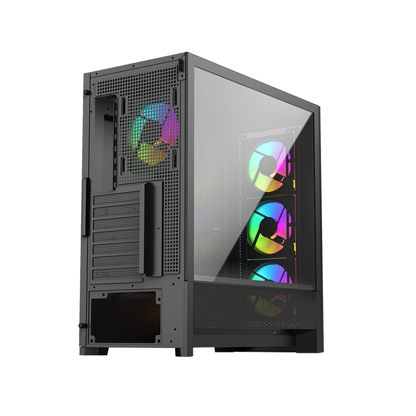 Vỏ Case Linktech Bahamut 4FA (ATX/4 fan Argb)